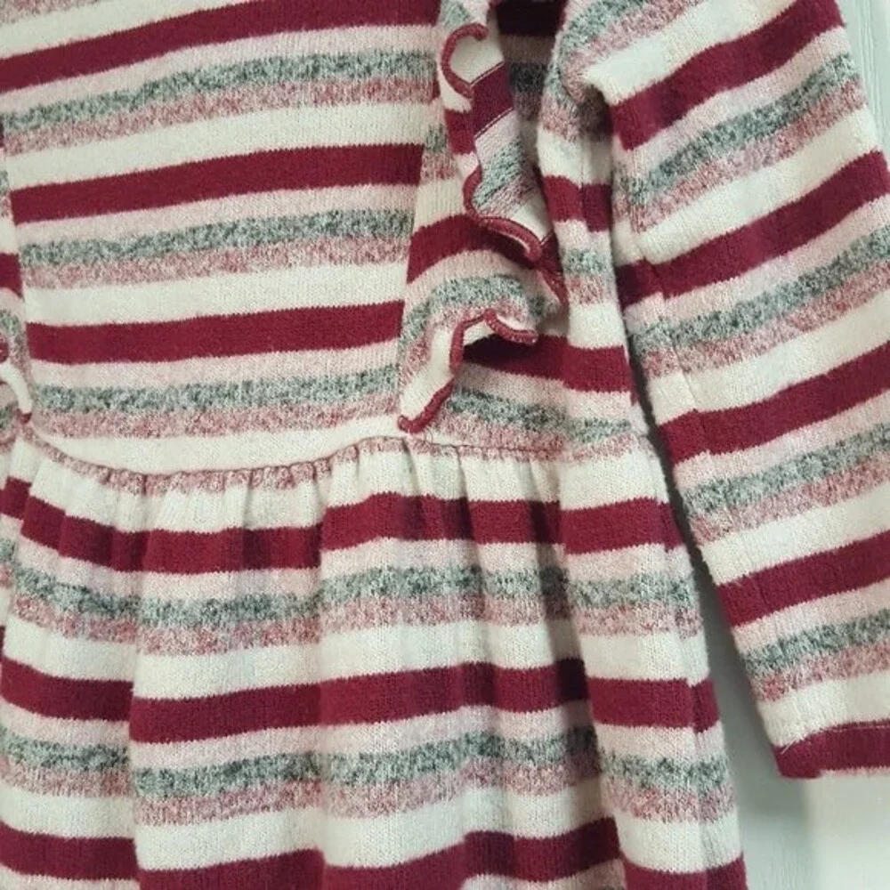 Gymboree Pink Stripe Sweater Dress and Bloomers